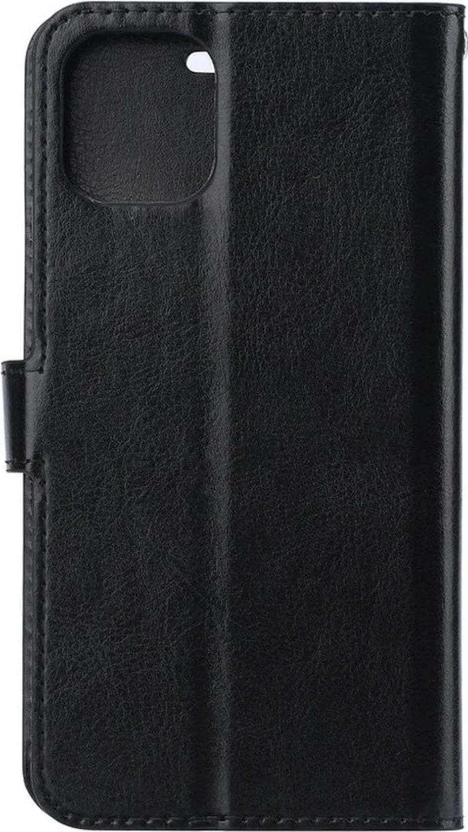 iPhone 11 Hoesjes – Portemonnee Book Case – Pasjeshouder – Magneetsluiting – Zwart-Ilumina Benelux
