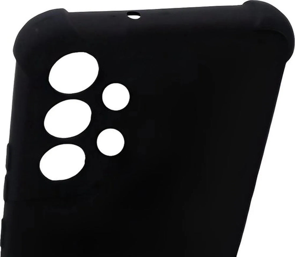 Samsung Galaxy A23 Hoesjes – Siliconen Backcover – Flexibel & Schokbestendig – Zwart-Ilumina Benelux