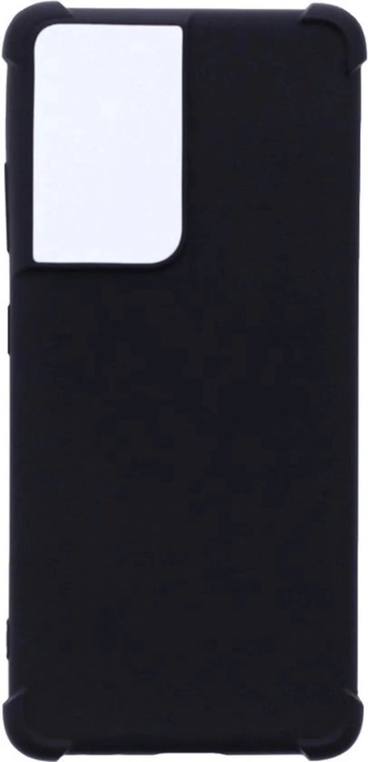 Samsung Galaxy S21 Ultra Hoesjes – Siliconen Backcover – Flexibel – Schokbestendig – Zwart-Ilumina Benelux