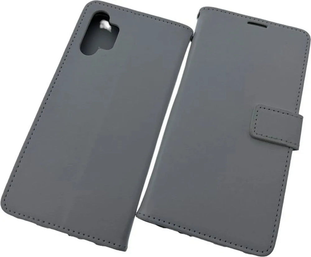Samsung Galaxy A32 4G Hoesjes – Portemonnee Book Case – Pasjeshouder – Magneetsluiting – Wit-Ilumina Benelux