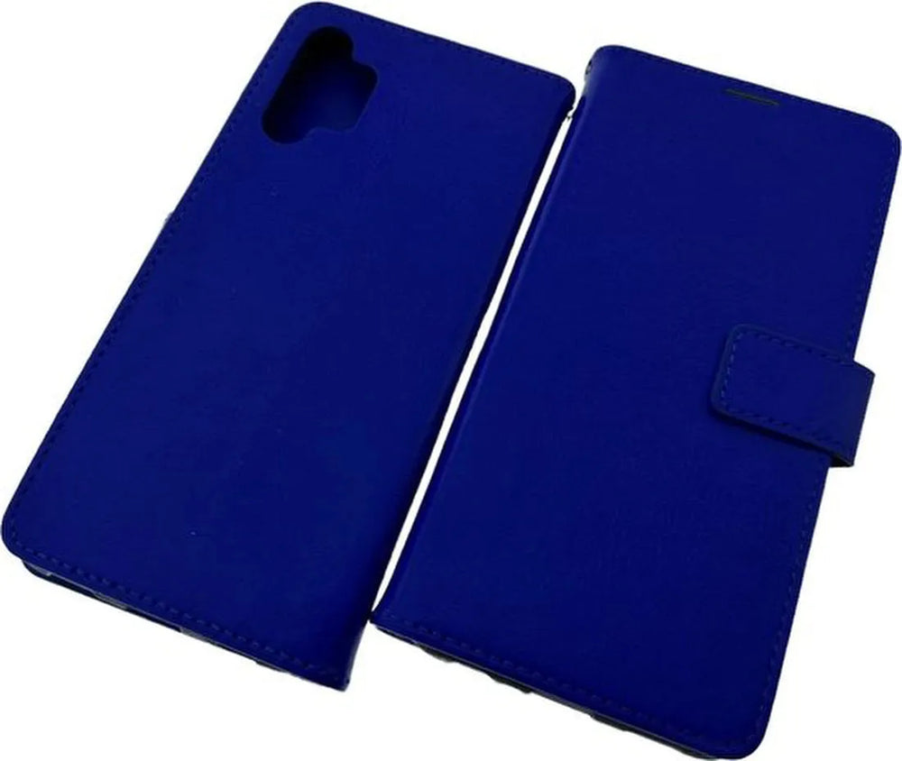 Samsung Galaxy A32 4G Hoesjes – Portemonnee Book Case – Pasjeshouder – Magneetsluiting – Blauw-Ilumina Benelux