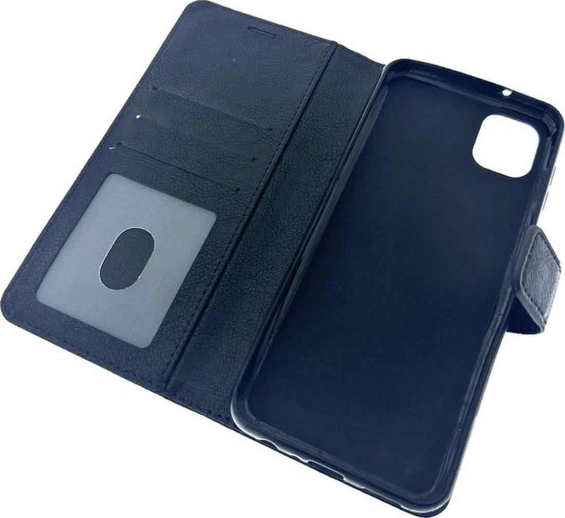 Portemonnee Book Case Hoesje Geschikt voor: Samsung Galaxy A04 - Zwart
