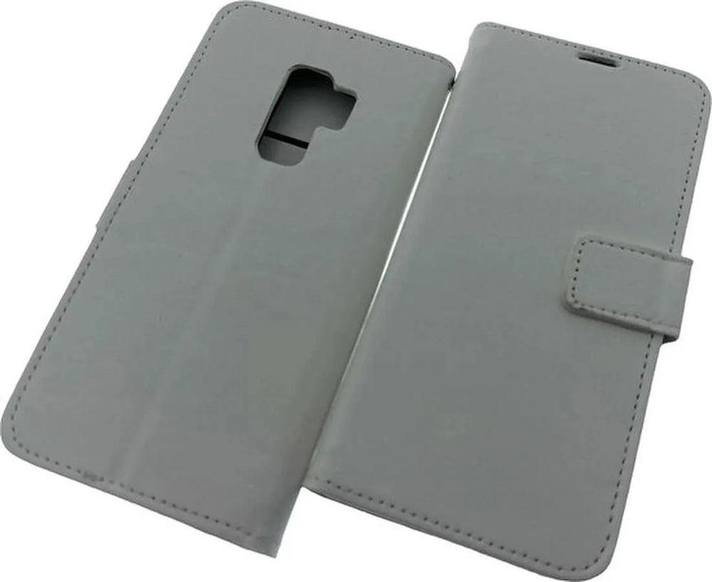 Samsung Galaxy S9 Hoesjes – Portemonnee Book Case – Pasjeshouder – Magneetsluiting – Wit-Ilumina Benelux