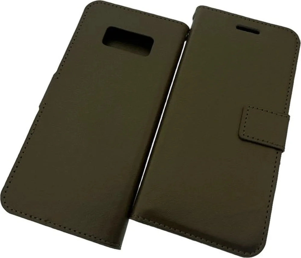 Samsung Galaxy S8 Hoesjes – Portemonnee Book Case – Pasjeshouder – Magneetsluiting – Goud-Ilumina Benelux