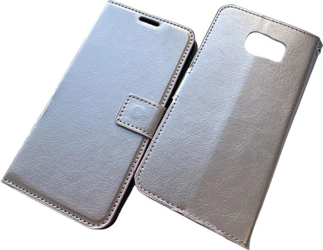 Portemonnee Book Case Hoesje Geschikt voor: Samsung Galaxy S8 Plus - Roségoud