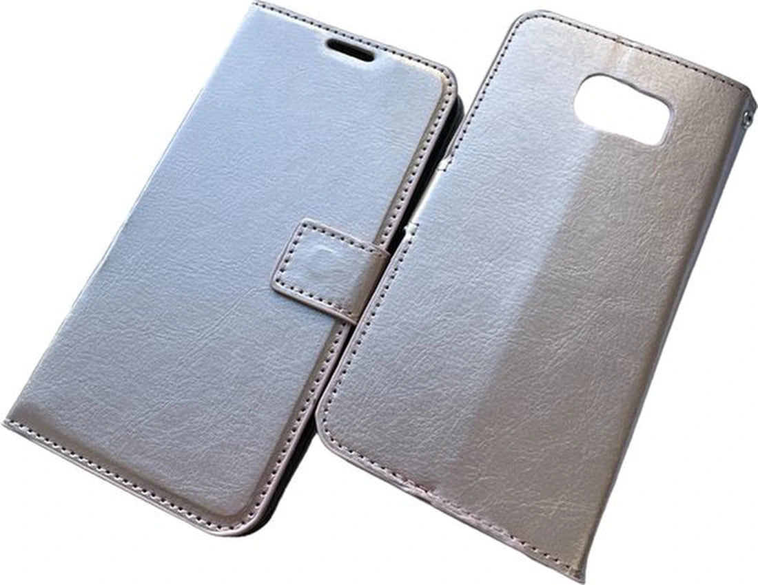 Portemonnee Book Case Hoesje Geschikt voor: Samsung Galaxy S7 - Roségoud