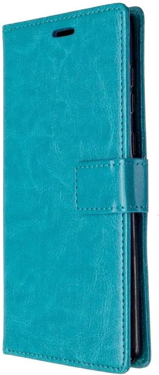 Portemonnee Book Case Hoesje Geschikt voor: Samsung Galaxy A31 - Turquoise