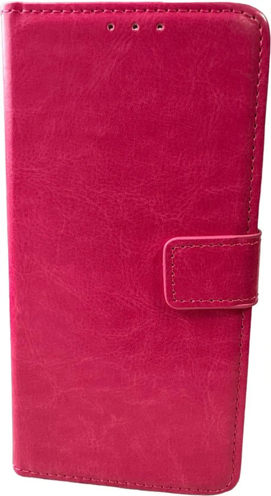 Samsung Galaxy A80 Hoesjes – Portemonnee Book Case – Pasjeshouder – Magneetsluiting – Roze-Ilumina Benelux