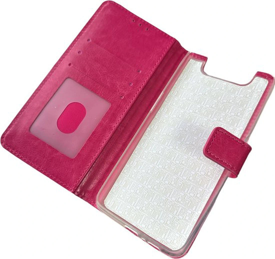 Portemonnee Book Case Hoesje Geschikt voor: Samsung Galaxy A80 - Roze