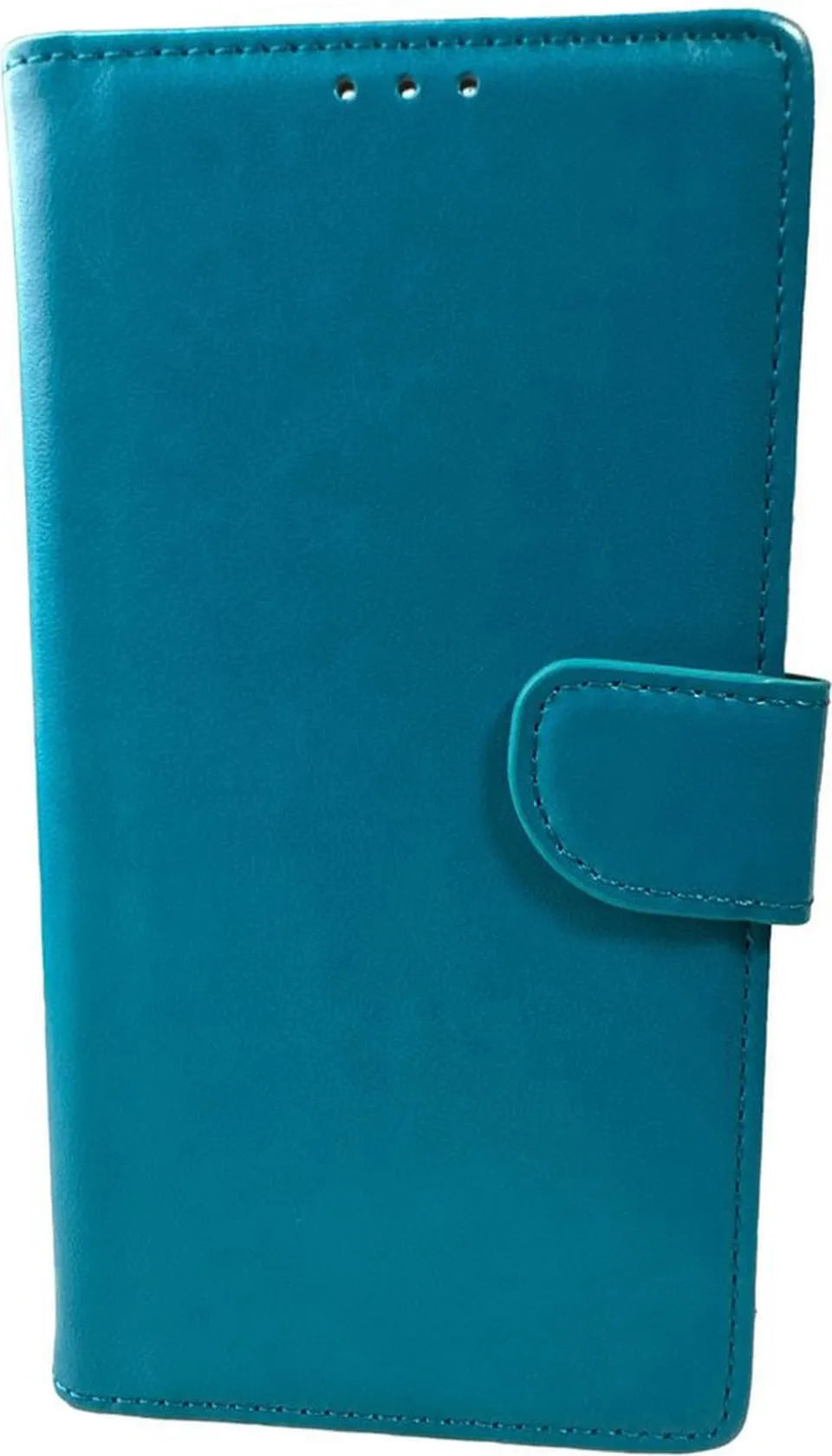 Samsung Galaxy A80 Hoesjes – Portemonnee Book Case – Pasjeshouder – Magneetsluiting – Turquoise-Ilumina Benelux