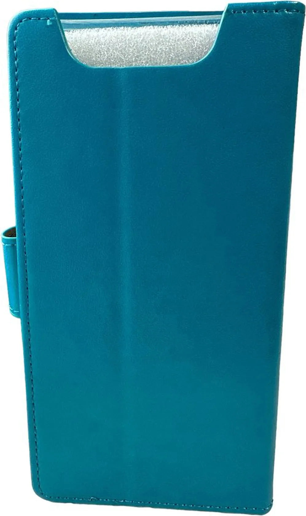 Samsung Galaxy A80 Hoesjes – Portemonnee Book Case – Pasjeshouder – Magneetsluiting – Turquoise-Ilumina Benelux