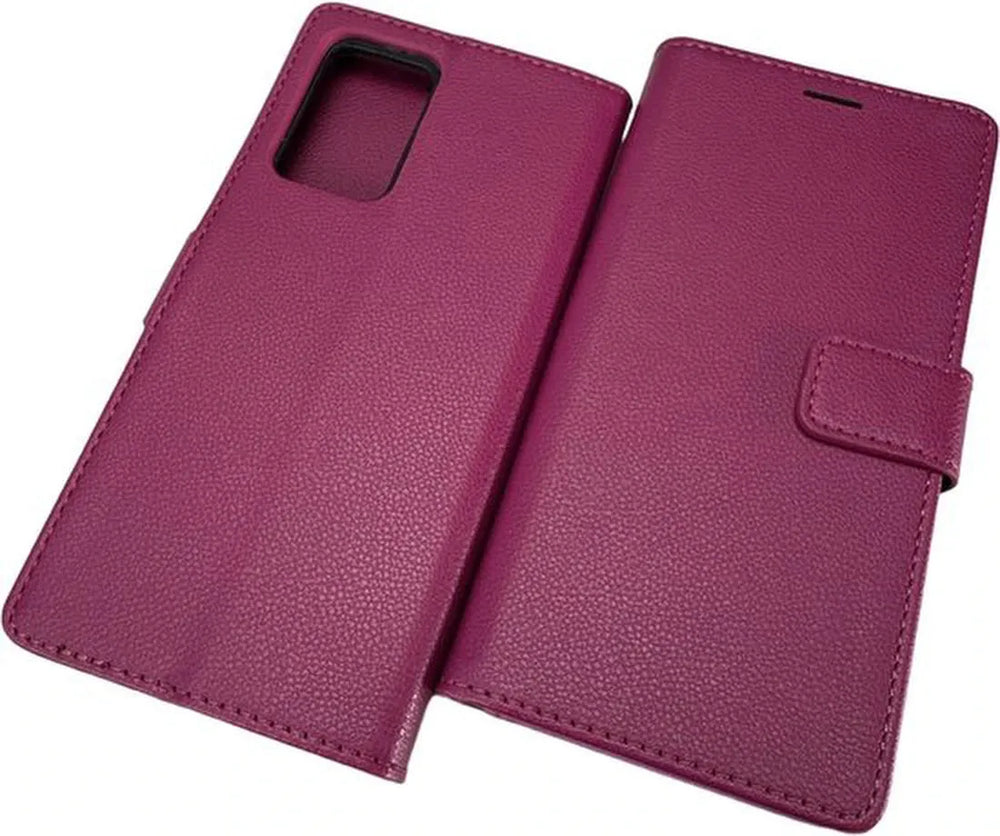 Oppo Reno 7 5G Hoesjes – Portemonnee Bookcase – Pasjeshouder – 2x Screenprotector Gehard Glas – Roze-Ilumina Benelux