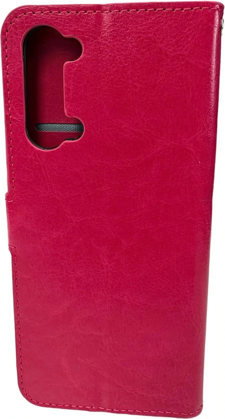 Oppo Find X2 Lite Hoesjes – Portemonnee Book Case – Pasjeshouder – Magneetsluiting – Roze-Ilumina Benelux