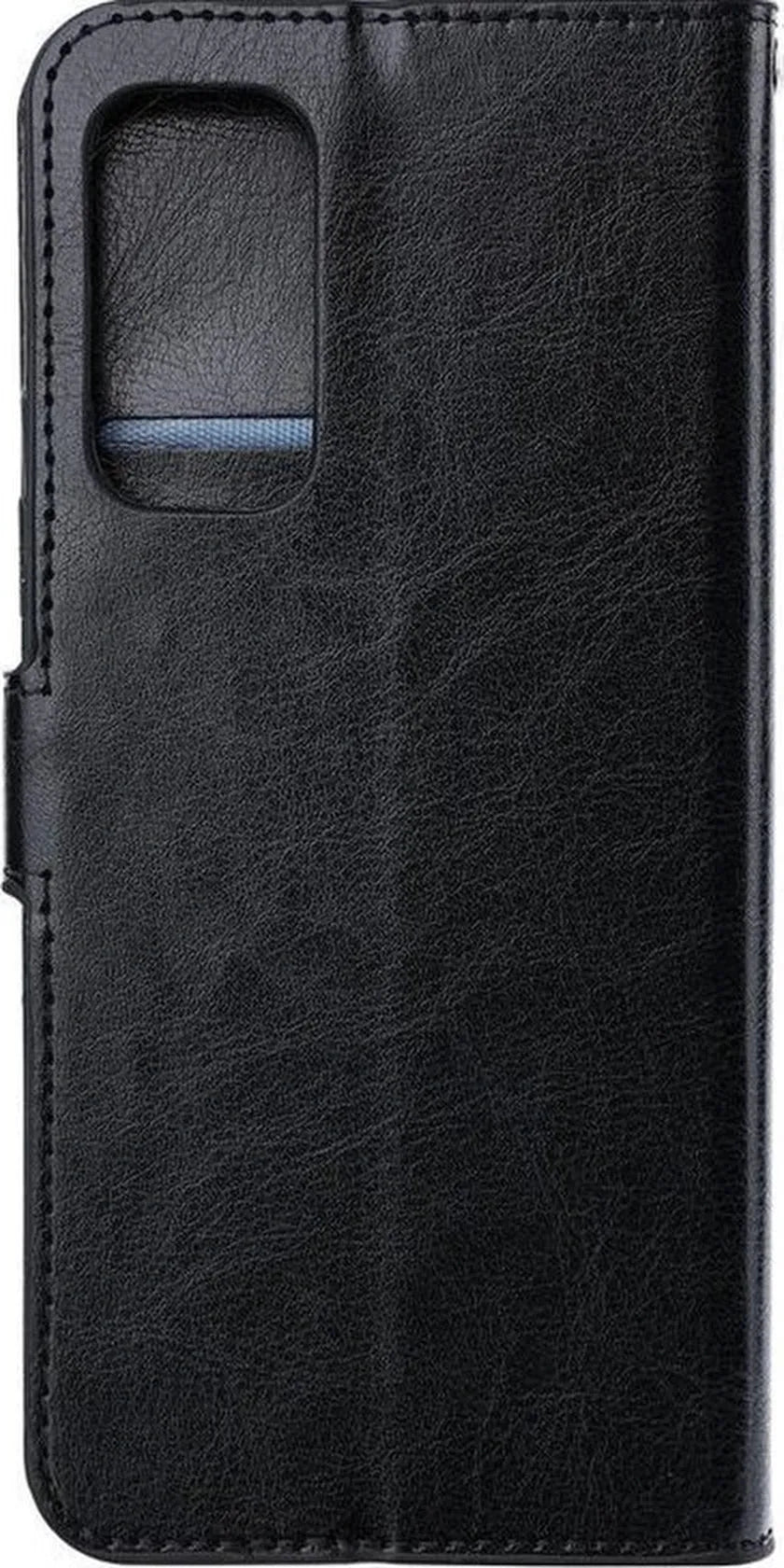 Xiaomi Redmi Note 12 4G Hoesjes – Portemonnee Book Case – Pasjeshouder – Magneetsluiting – Zwart-Ilumina Benelux