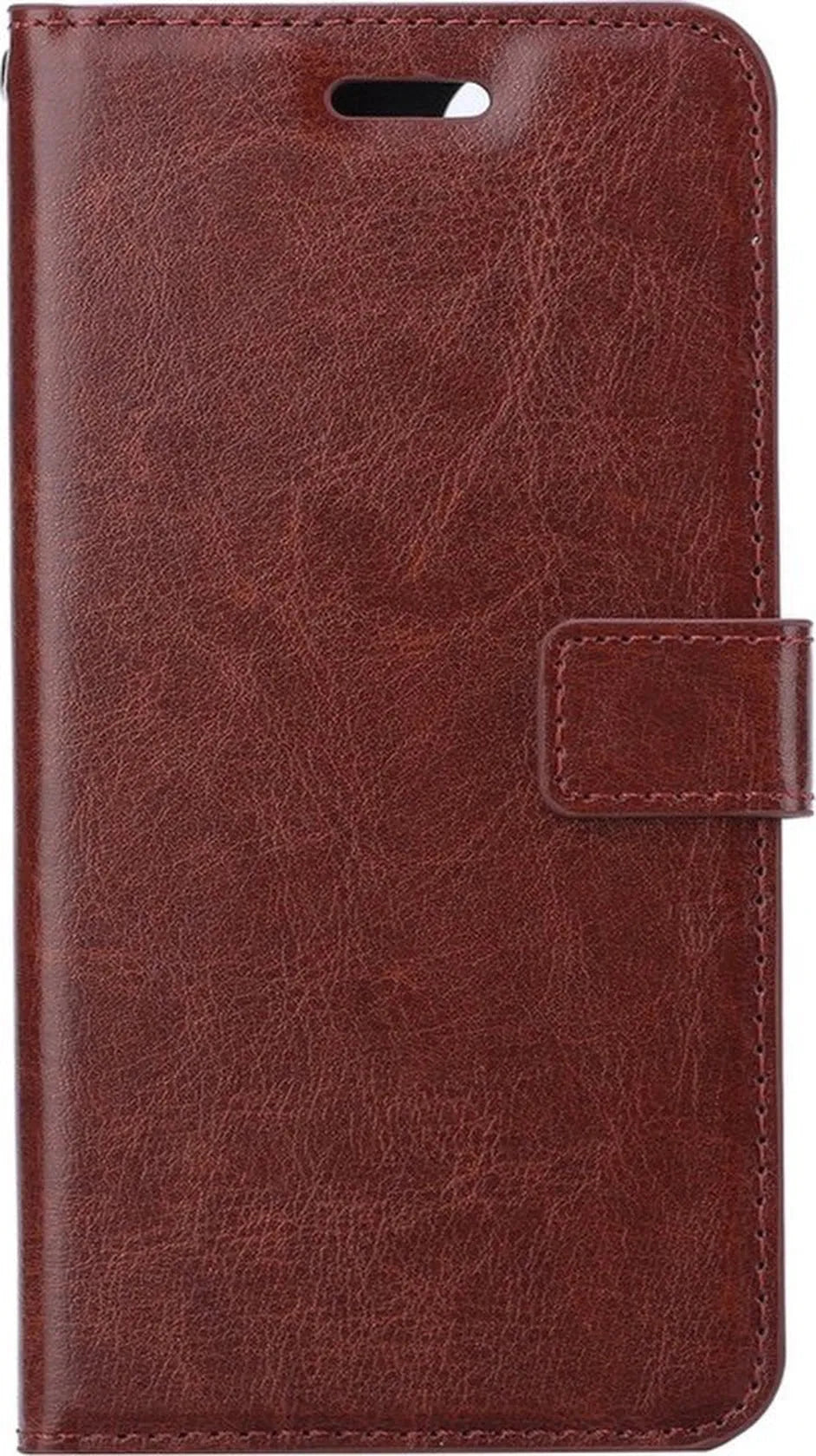 Xiaomi Redmi A1/A2 Hoesjes – Portemonnee Book Case – Pasjeshouder – Magneetsluiting – Bruin-Ilumina Benelux