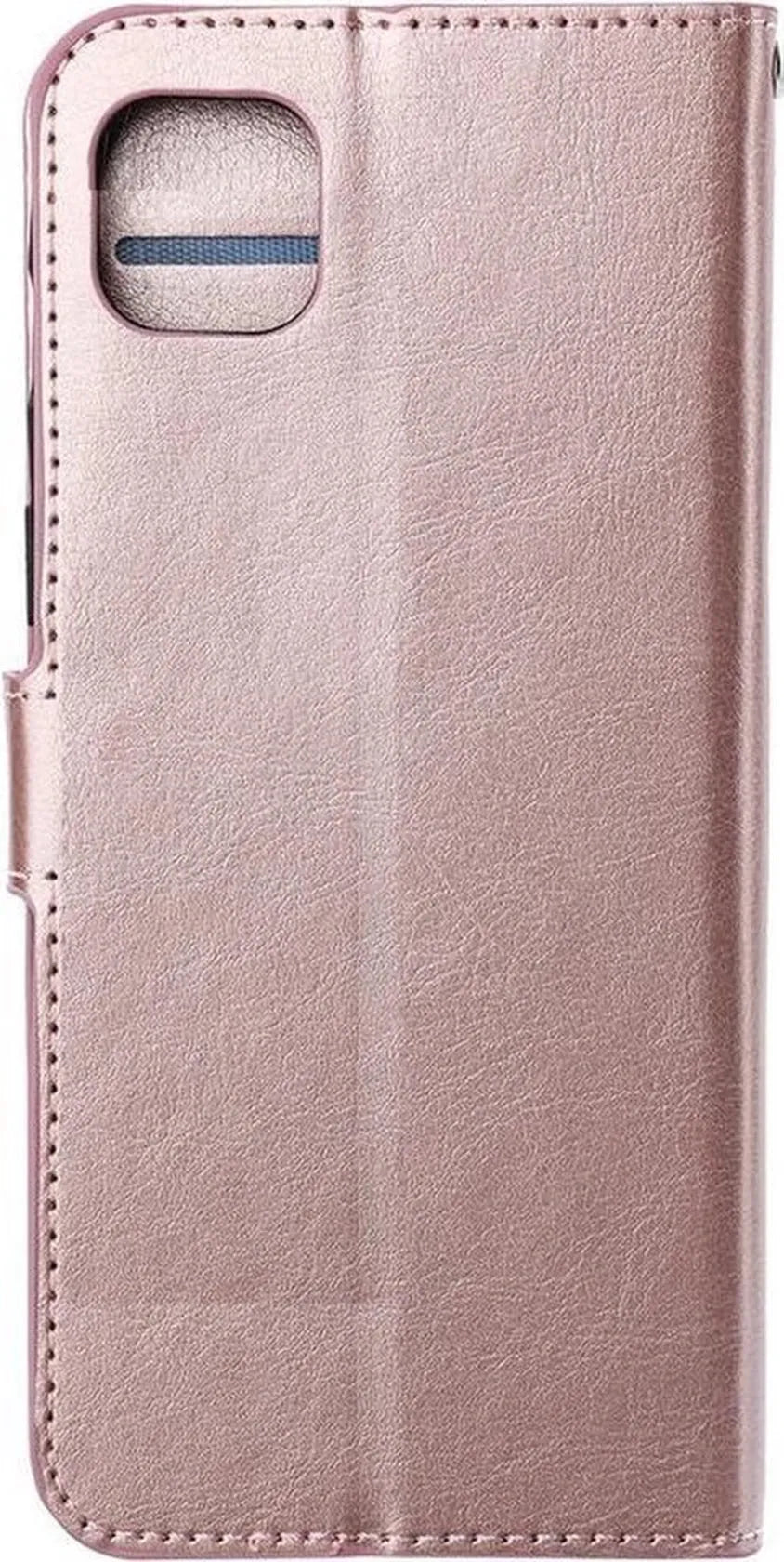 Xiaomi Redmi A1/A2 Hoesjes – Portemonnee Book Case – Pasjeshouder – 2x Gehard Glas Screenprotector – Roségoud-Ilumina Benelux