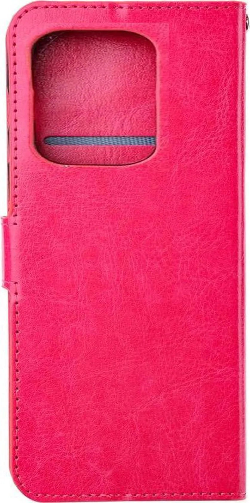 Xiaomi 13 Pro Hoesjes – Portemonnee Book Case – Pasjeshouder – 2x Gehard Glas Screenprotector – Roze-Ilumina Benelux