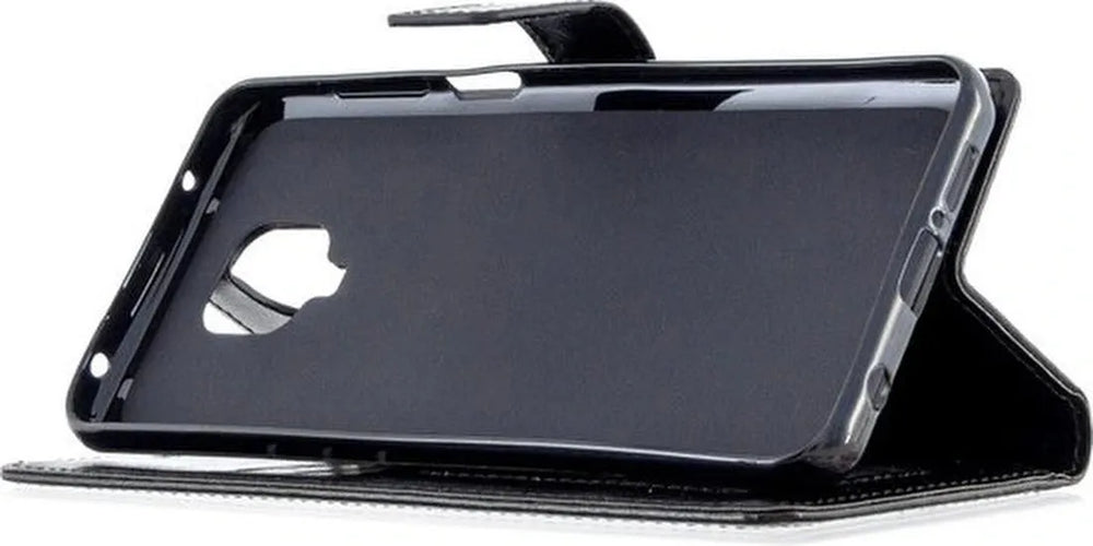 Xiaomi Redmi Note 9 Pro/9S Hoesjes – Portemonnee Book Case – Pasjeshouder – Magneetsluiting – Zwart-Ilumina Benelux