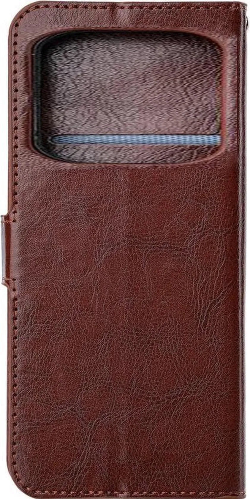 Xiaomi Poco X4 Pro Hoesjes – Portemonnee Book Case – Pasjeshouder – Magneetsluiting – Bruin-Ilumina Benelux