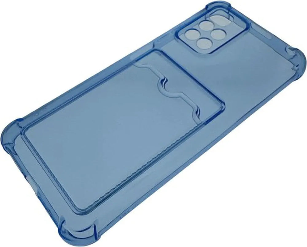 Xiaomi 12/12X Hoesjes – TPU Backcover – Schokbestendig – Pasjeshouder – Blauw-Ilumina Benelux