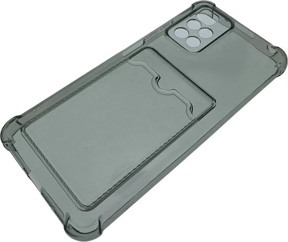 Xiaomi 12/12X Hoesjes – TPU Backcover – Schokbestendig – Pasjeshouder – Grijs-Ilumina Benelux