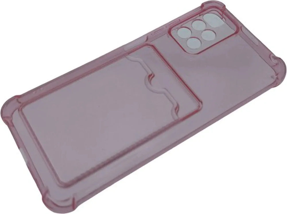 Xiaomi 12/12X Hoesjes – Schokbestendige TPU Backcover – Pasjeshouder – Roze-Ilumina Benelux