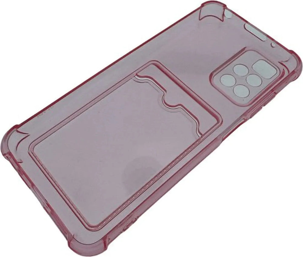 Xiaomi 12/12X Hoesjes – Schokbestendige TPU Backcover – Pasjeshouder – Roze-Ilumina Benelux