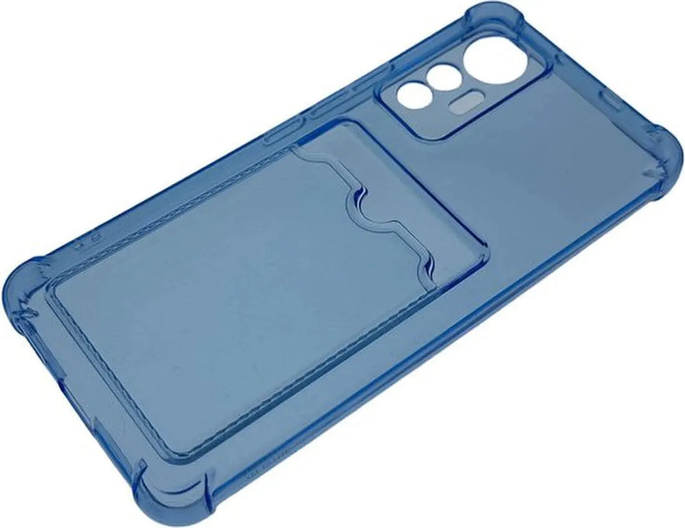 Xiaomi Redmi 10 2022 Hoesjes – TPU Backcover – Schokbestendig – Pasjeshouder – Blauw-Ilumina Benelux