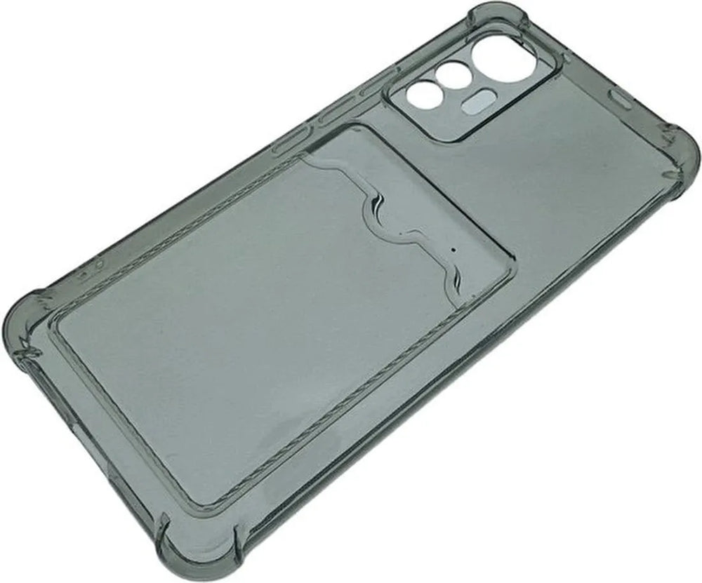 Xiaomi Redmi 10 2022 Hoesjes – TPU Backcover – Schokbestendig – Pasjeshouder – Grijs-Ilumina Benelux