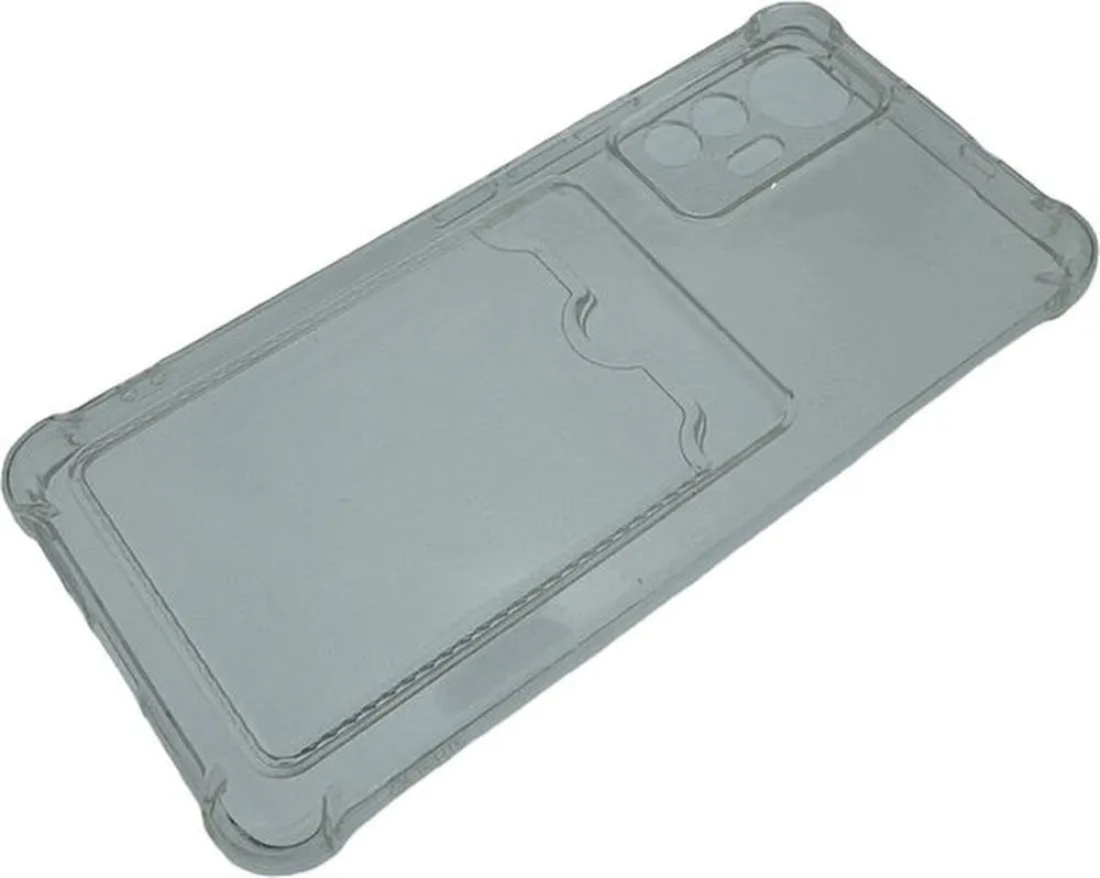 Xiaomi Redmi 10 2022 Hoesjes – TPU Backcover – Schokbestendig – Pasjeshouder – Transparant-Ilumina Benelux
