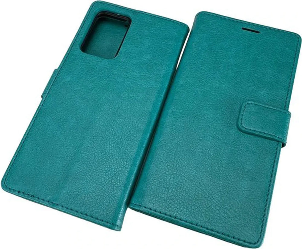 OnePlus Nord CE 2 Hoesjes – Portemonnee Book Case – Pasjeshouder – Magneetsluiting – Mint-Ilumina Benelux
