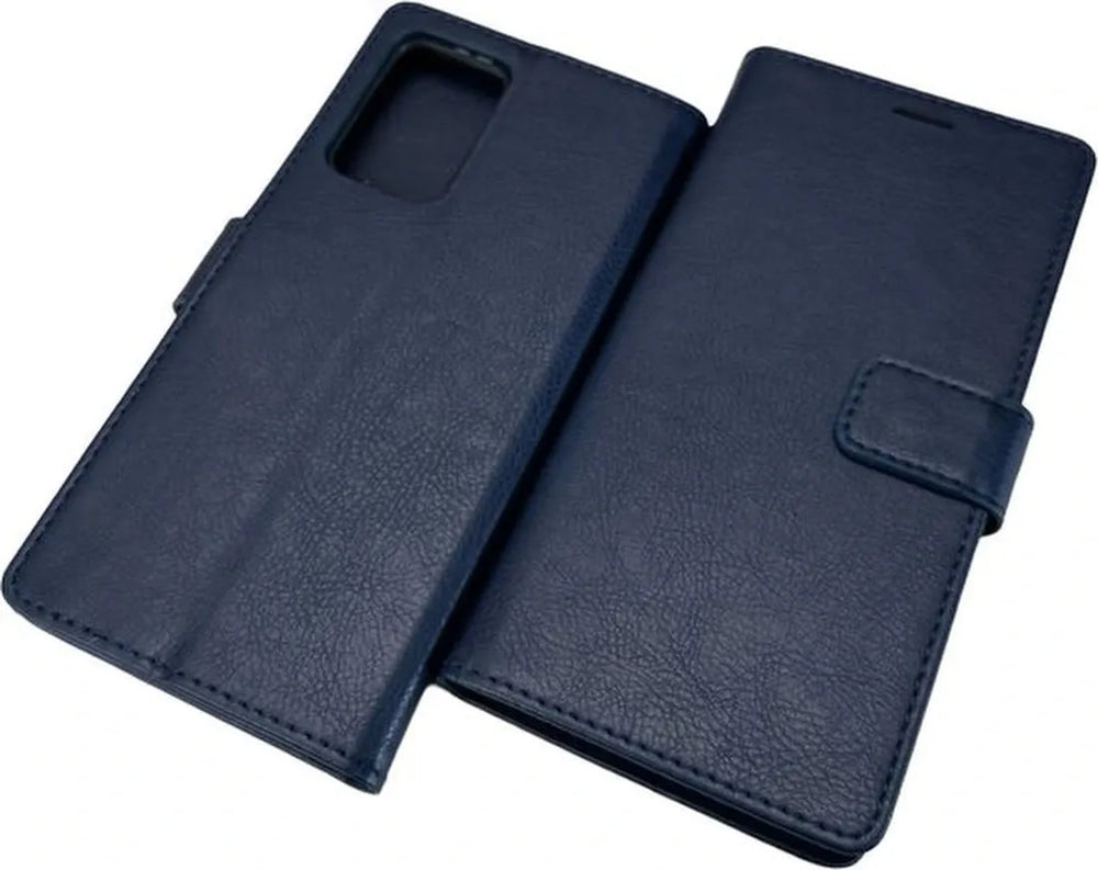 OnePlus Nord CE 2 Hoesjes – Portemonnee Book Case – Pasjeshouder – Magneetsluiting – Blauw-Ilumina Benelux
