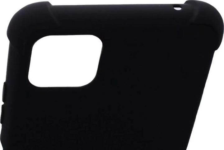 Samsung Galaxy A22 5G Hoesjes – Siliconen Backcover – Flexibel – Schokbestendig – Zwart-Ilumina Benelux