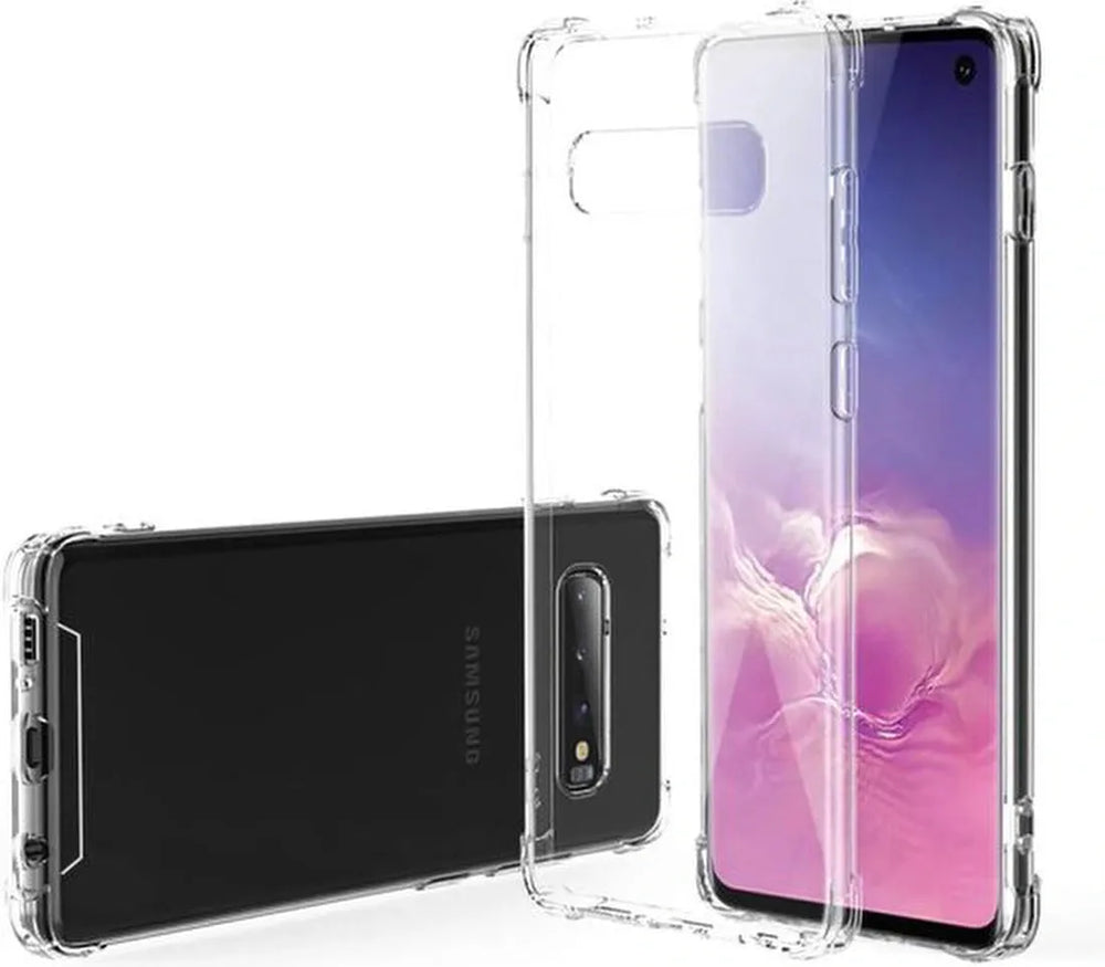 Samsung Galaxy S10 Hoesjes – Siliconen Backcover – Schokbestendig – Flexibel – Transparant-Ilumina Benelux