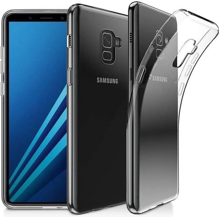 Samsung Galaxy A8 2018 Hoesjes – Siliconen Backcover – Flexibel – Transparant-Ilumina Benelux
