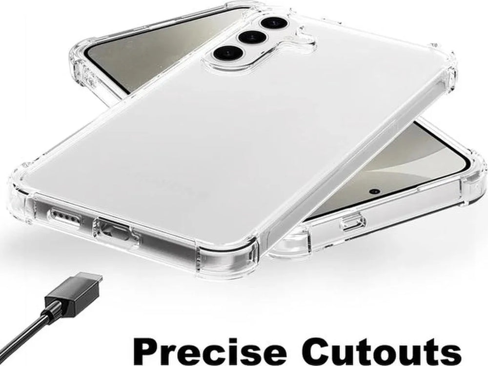 Samsung Galaxy S24 Plus Hoesjes – Siliconen Backcover – Schokbestendig – Flexibel – Transparant-Ilumina Benelux