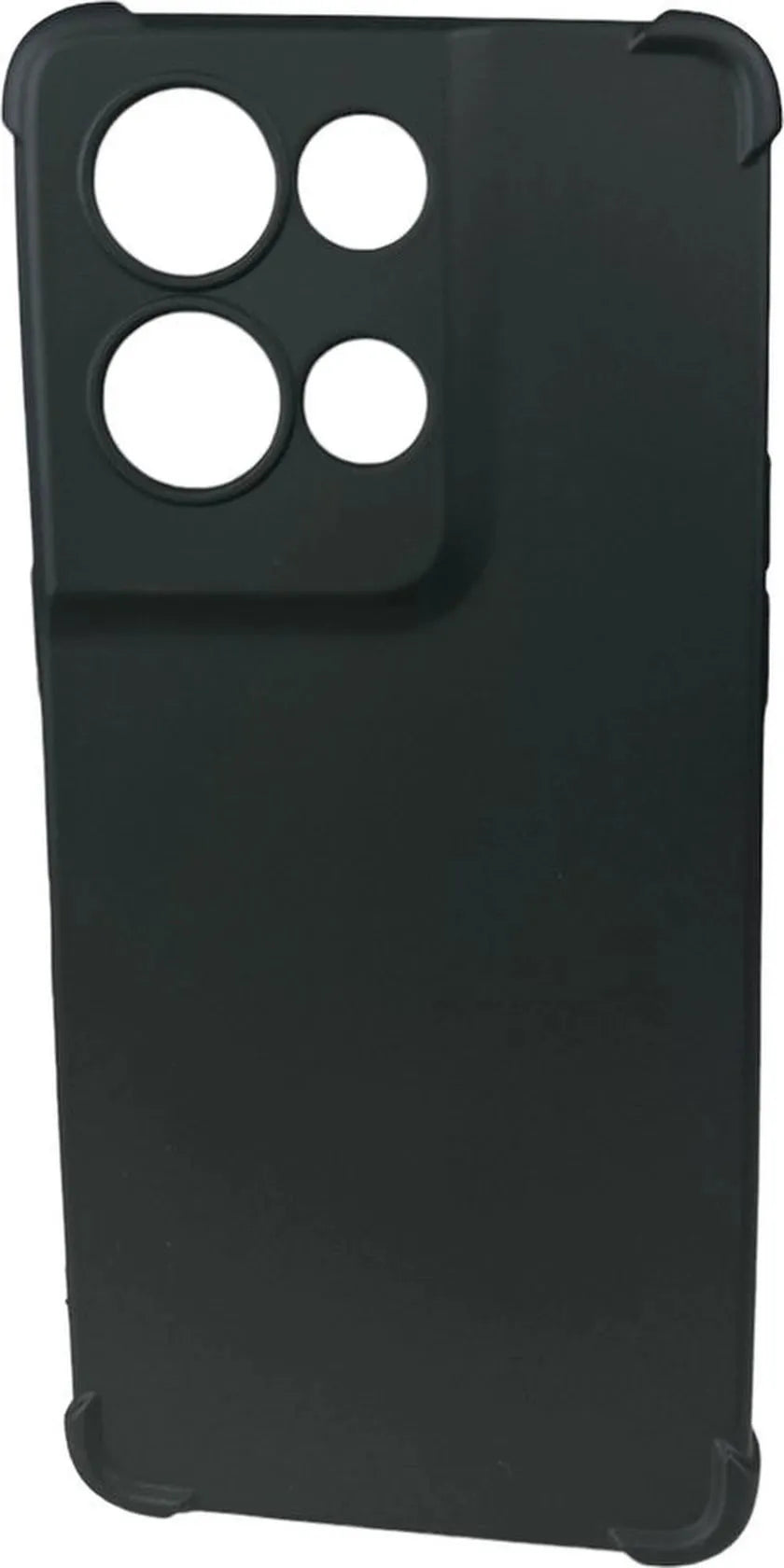 Oppo Reno 8 Pro Hoesjes – Soft TPU Siliconen Backcover – Schokbestendig – Zwart-Ilumina Benelux