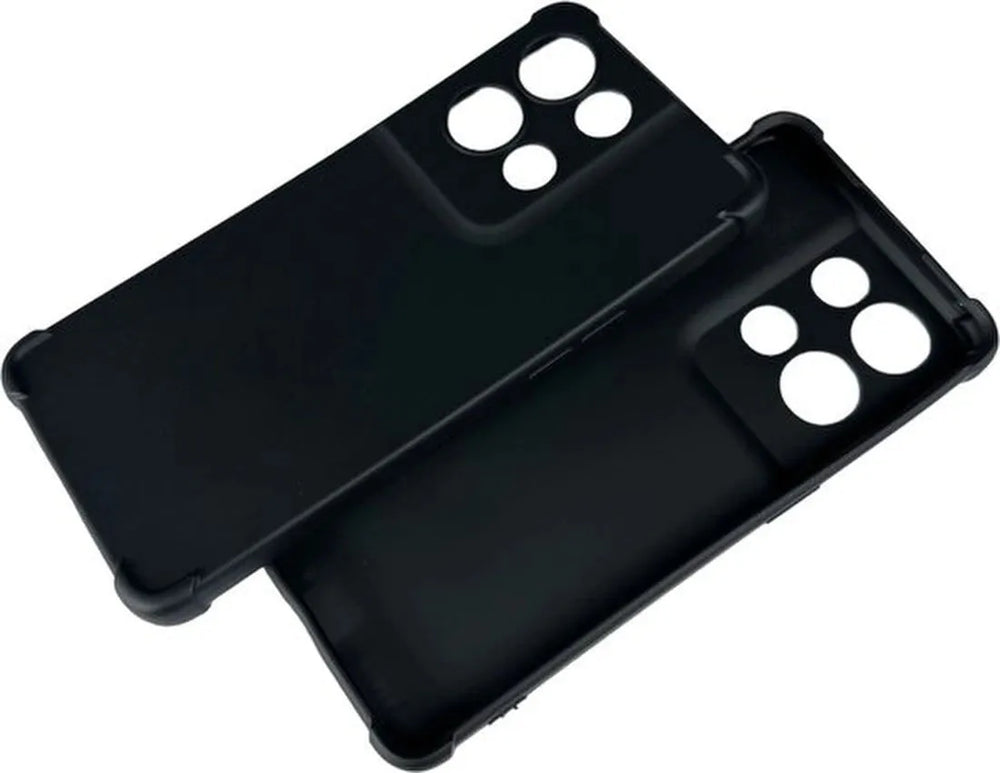 Oppo Reno 8 Pro Hoesjes – Soft TPU Siliconen Backcover – Schokbestendig – Zwart-Ilumina Benelux