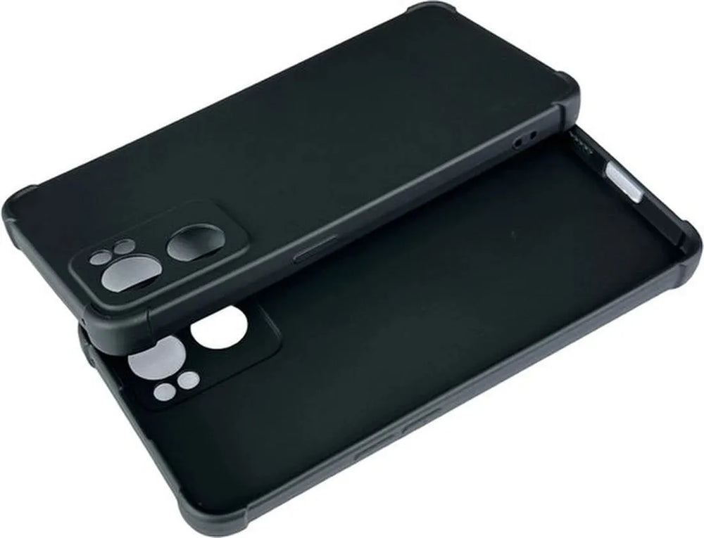 Oppo Reno 7 5G Hoesjes – Soft TPU Siliconen Backcover – Schokbestendig – Zwart-Ilumina Benelux