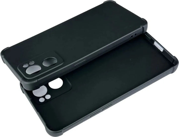 Oppo Reno 7 5G Hoesjes – Soft TPU Siliconen Backcover – Schokbestendig – Zwart-Ilumina Benelux