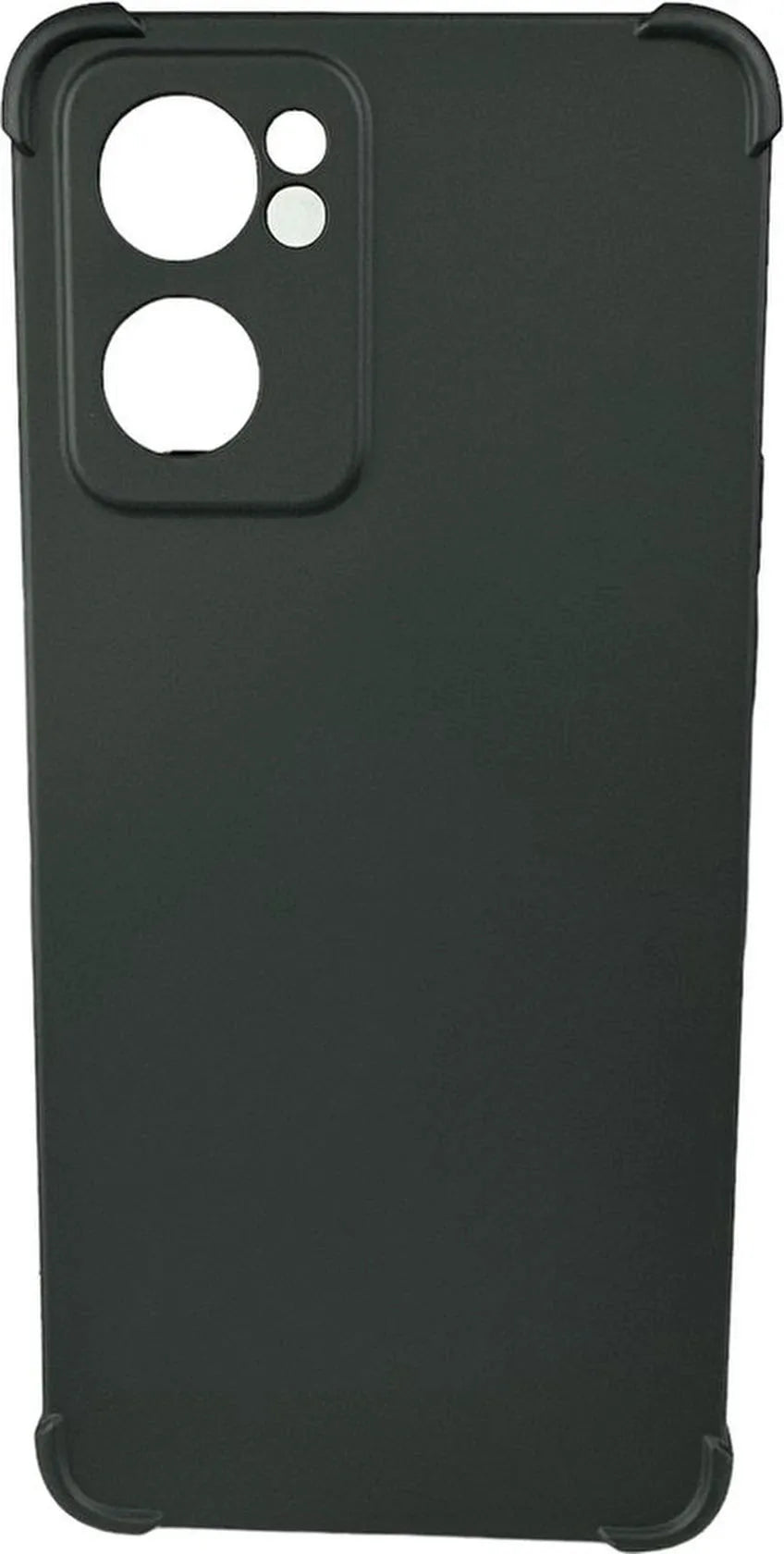 Oppo Reno 7 5G Hoesjes – Soft TPU Siliconen Backcover – Schokbestendig – Zwart-Ilumina Benelux