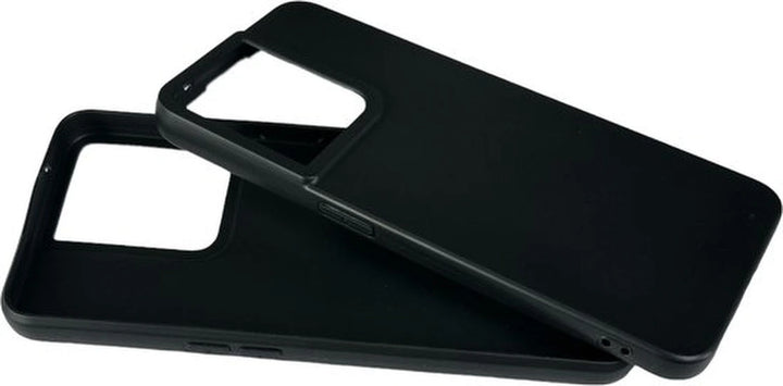 Oppo Reno 8 Pro 5G Hoesjes – Siliconen Backcover – Flexibel – Schokbestendig – Zwart-Ilumina Benelux