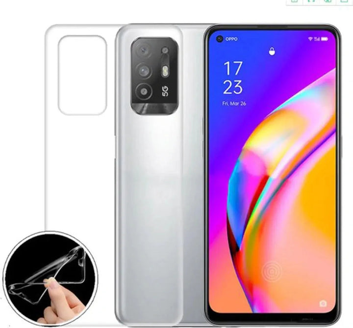 Oppo A94 5G Hoesjes – Siliconen Backcover – Flexibel – Transparant-Ilumina Benelux