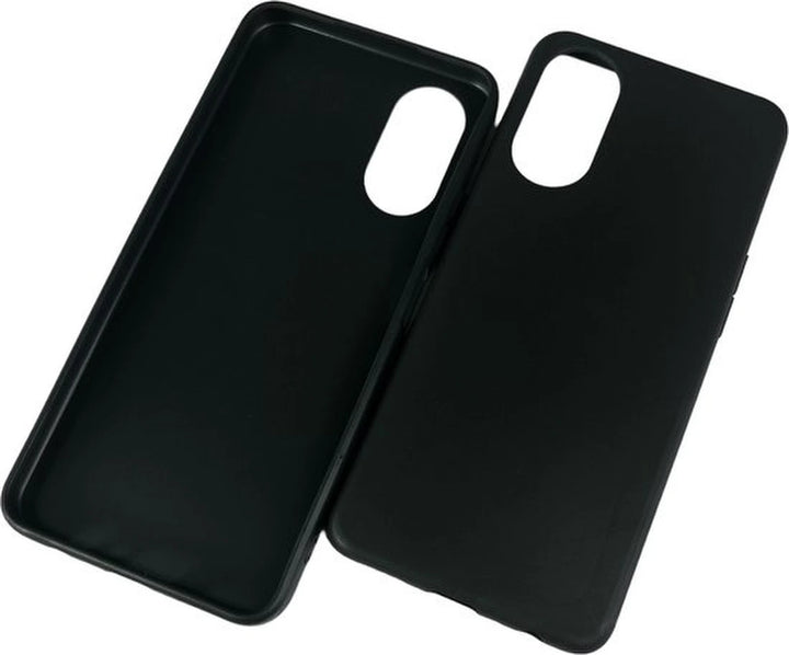 Oppo Reno 8T 4G Hoesjes – Siliconen Backcover – Flexibel – Schokbestendig – Zwart-Ilumina Benelux
