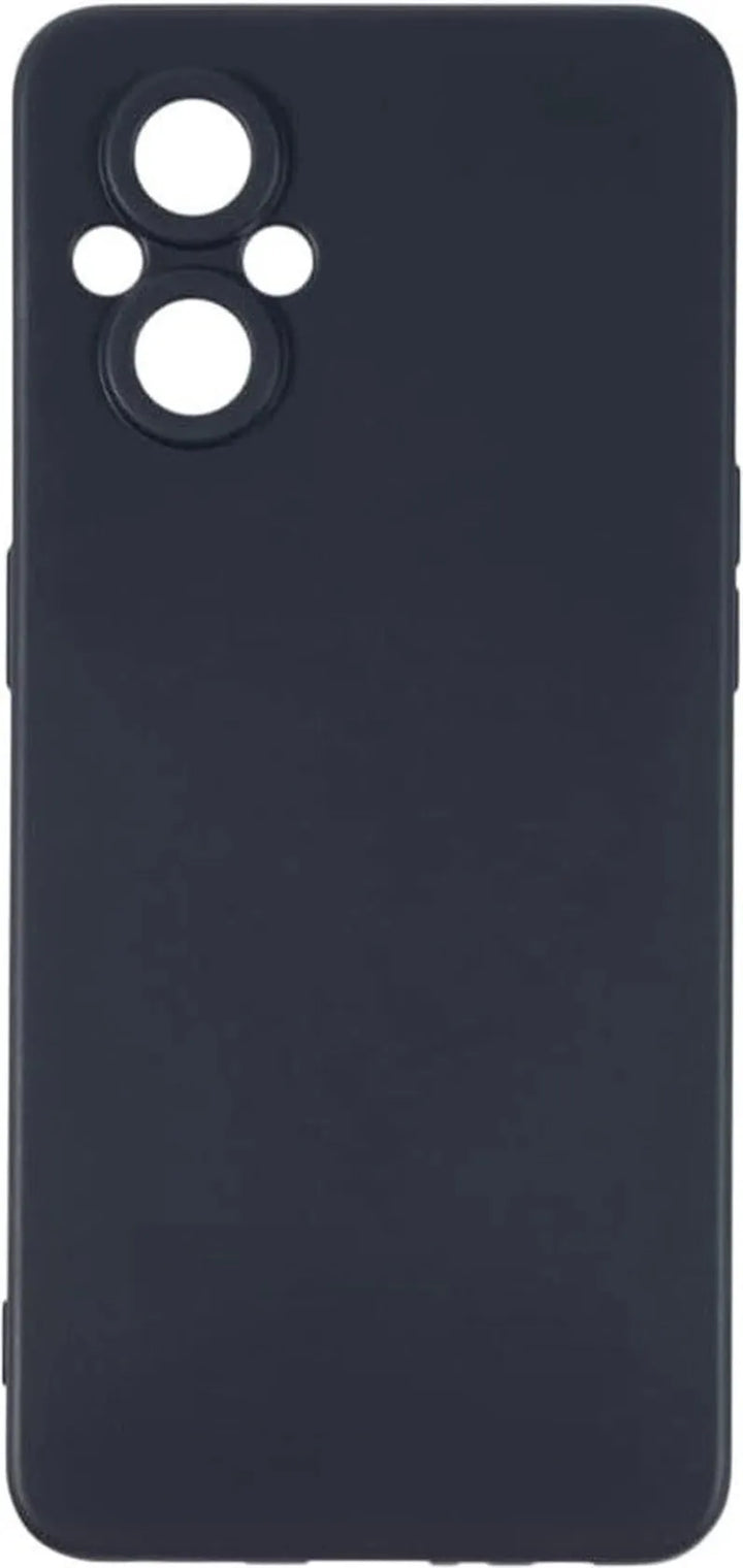 Oppo A96 5G Hoesjes – Siliconen Backcover – Camera Allround Bescherming – Flexibel – Zwart-Ilumina Benelux