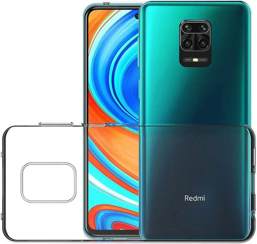 Xiaomi Redmi Note 9S/9 Pro Hoesjes – Siliconen Backcover – Flexibel – Transparant-Ilumina Benelux