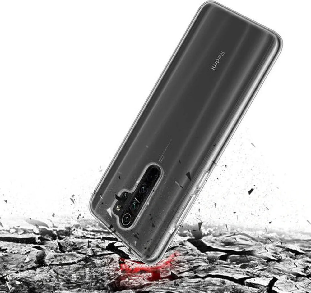 Xiaomi Redmi Note 8 Pro Hoesjes – Siliconen Backcover – Flexibel – Transparant-Ilumina Benelux