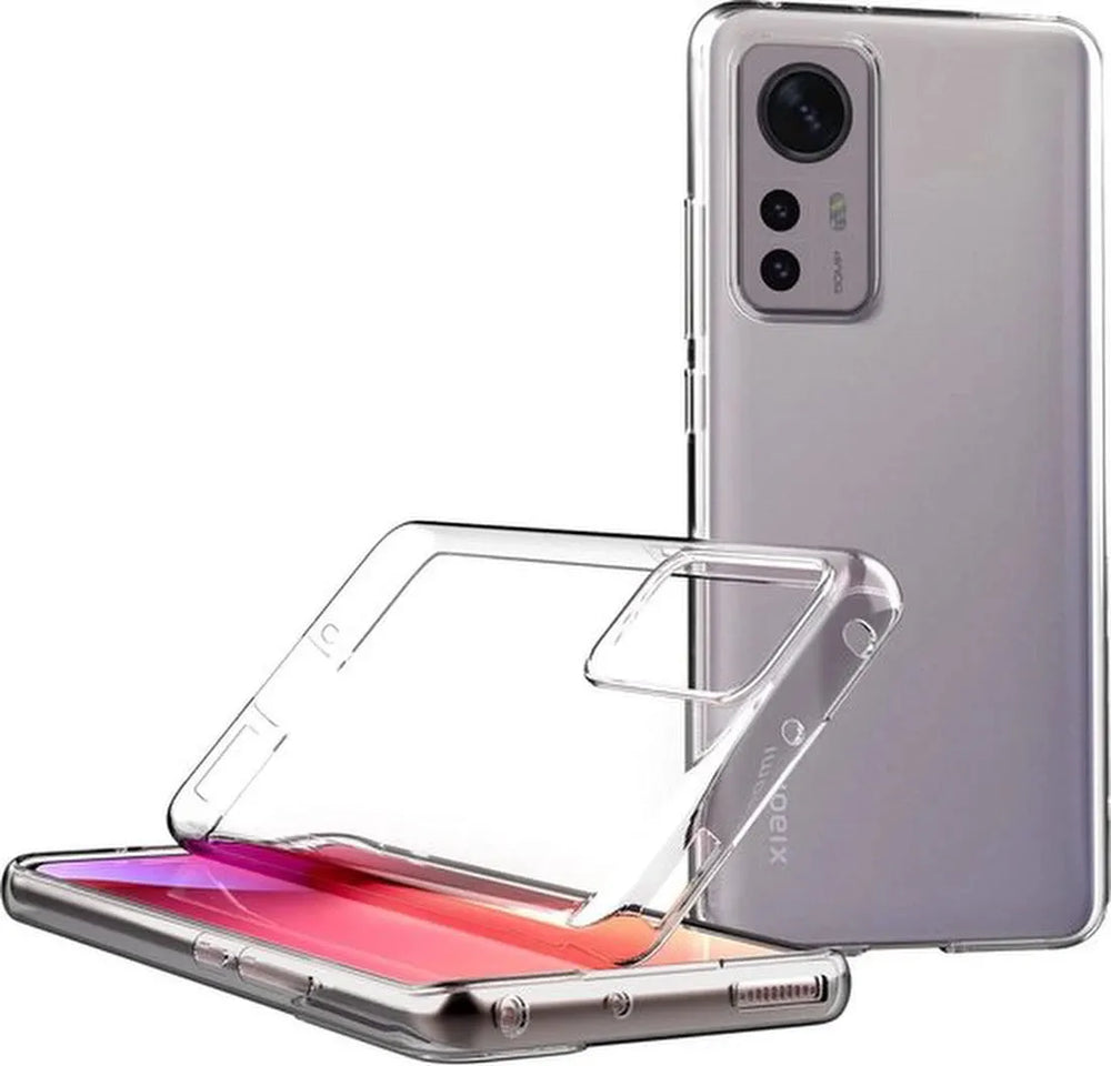 Xiaomi 12 / 12X Hoesjes – Transparante Siliconen Backcover – Flexibel – Schokbestendig-Ilumina Benelux