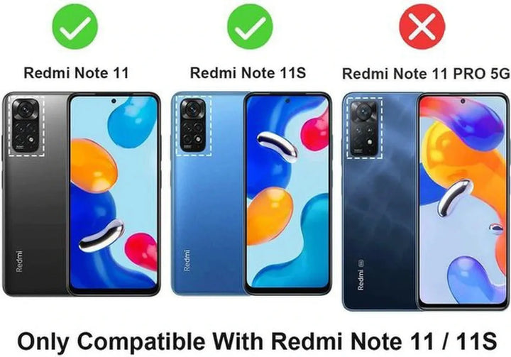 Xiaomi Redmi Note 11/11S 4G Hoesjes – Siliconen Backcover – Flexibel – Transparant-Ilumina Benelux