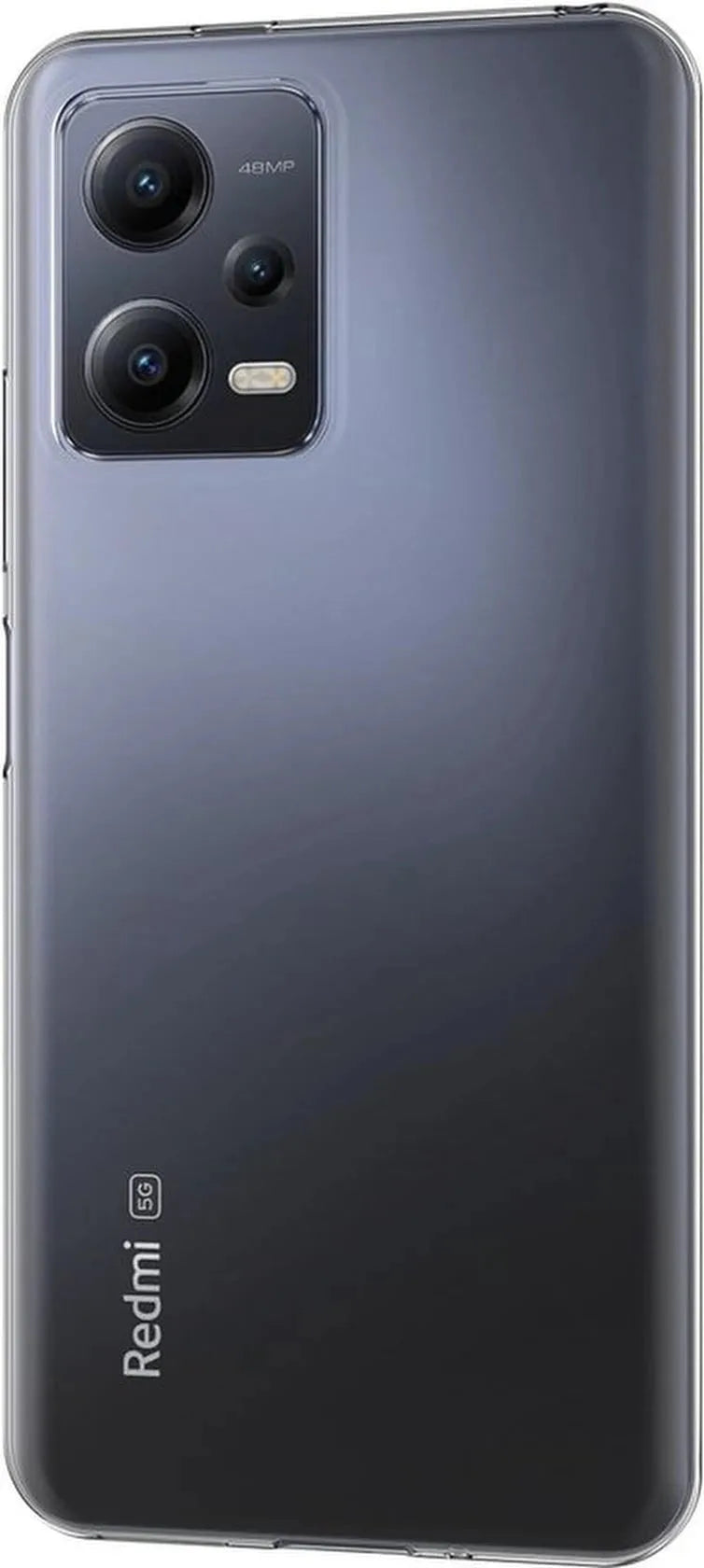 Xiaomi Redmi Note 12 5G Hoesjes – Flexibele Siliconen Backcover – Schokbestendig – Zwart-Ilumina Benelux